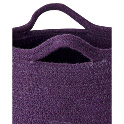 Zestaw 2 koszy PANJGUR Bawełna Purpurowy Zestaw 2 koszy PANJGUR Bawełna Purpurowy