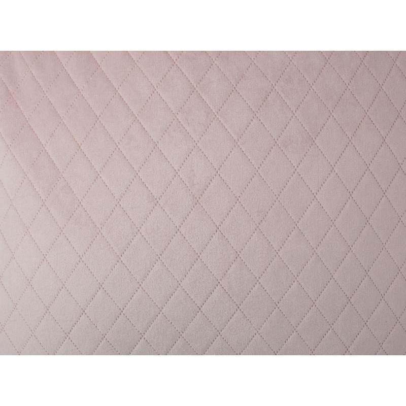 Zestaw 2 poduszek dekoracyjnych PASQUE Welur 45 x 45 cm Różowy Jednolity Zestaw 2 poduszek dekoracyjnych PASQUE Welur 45 x 45 cm Różowy Jednolity