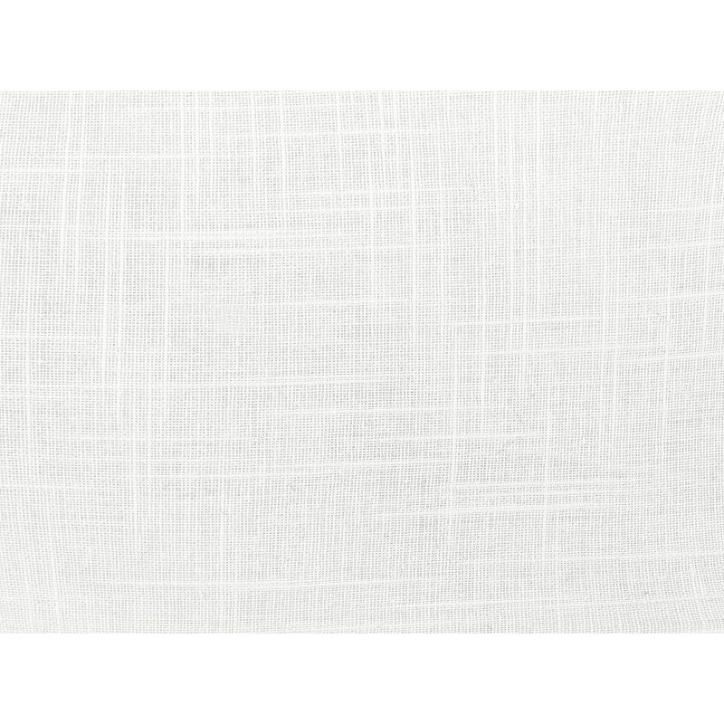 Zestaw 2 poduszek dekoracyjnych BANORI Len 30 x 50 cm Biały Jednolity Zestaw 2 poduszek dekoracyjnych BANORI Len 30 x 50 cm Biały Jednolity