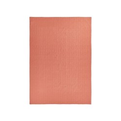 Narzuta na łóżko MARAKA Bawełna 150 x 200 cm Jasnoczerwony Narzuta na łóżko MARAKA Bawełna 150 x 200 cm Jasnoczerwony