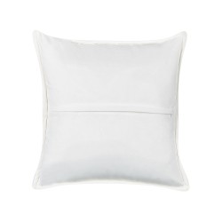 Zestaw 2 poduszek dekoracyjnych SENECIA Boucle 45 x 45 cm Złamana biel Jednolity Zestaw 2 poduszek dekoracyjnych SENECIA Boucle 45 x 45 cm Złamana biel Jednolity
