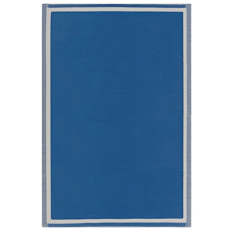 Dywan zewnętrzny 120 x 180 cm niebieski ETAWAH Dywan zewnętrzny 120 x 180 cm niebieski ETAWAH