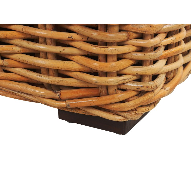 Sofa ogrodowa rattanowa naturalna FORLI Sofa ogrodowa rattanowa naturalna FORLI