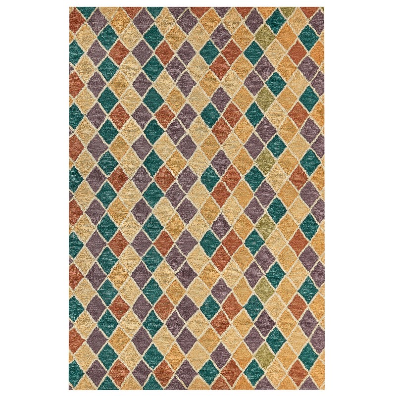 Dywan wełniany 160 x 230 cm wielokolorowy KESKIN Dywan wełniany 160 x 230 cm wielokolorowy KESKIN
