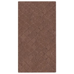 Dywan sztuczne futro królika 80 x 150 cm brązowy GHARO Dywan sztuczne futro królika 80 x 150 cm brązowy GHARO