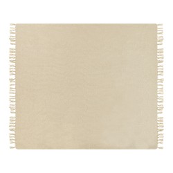 Koc CHAOHANI 200 x 220 cm Beżowy Koc CHAOHANI 200 x 220 cm Beżowy