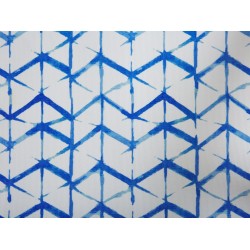 Zestaw 2 wymiennych tkanin do leżaków ogrodowych ANZIO/AVELLINO 44 x 134 cm Niebieski Zestaw 2 wymiennych tkanin do leżaków ogrodowych ANZIO/AVELLINO 44 x 134 cm Niebieski
