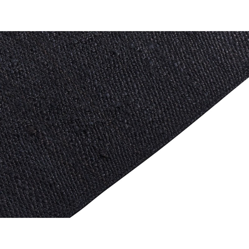 Dywan z juty 200 x 300 cm czarny SINANKOY Dywan z juty 200 x 300 cm czarny SINANKOY