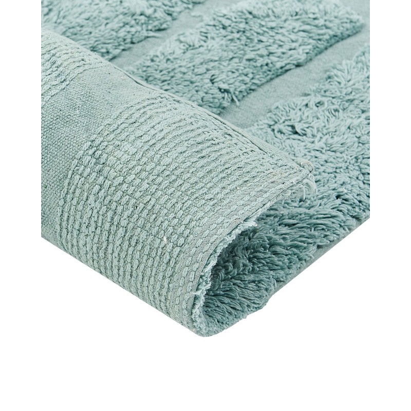 Dywan bawełniany 160 x 230 cm miętowy SIRNAK Dywan bawełniany 160 x 230 cm miętowy SIRNAK