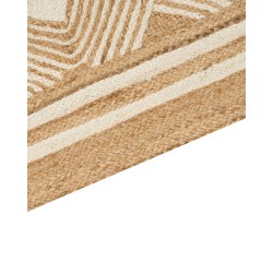 Dywan z juty 200 x 300 cm beżowy MENGEN Dywan z juty 200 x 300 cm beżowy MENGEN