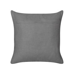Zestaw 2 poduszek dekoracyjnych CONSTYLIS Bawełna 45 x 45 cm Ciemnoszary Jednolity Zestaw 2 poduszek dekoracyjnych CONSTYLIS Bawełna 45 x 45 cm Ciemnoszary Jednolity