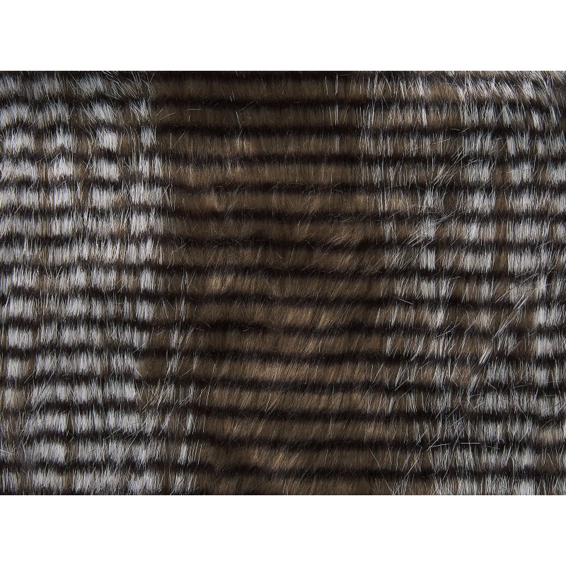 Koc ASDAD 150 x 200 cm Brązowy Koc ASDAD 150 x 200 cm Brązowy