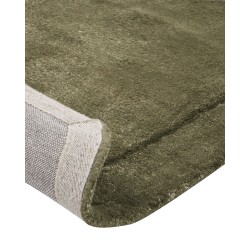 Dywan z wiskozy 80 x 250 cm ciemnozielony BERANI Dywan z wiskozy 80 x 250 cm ciemnozielony BERANI