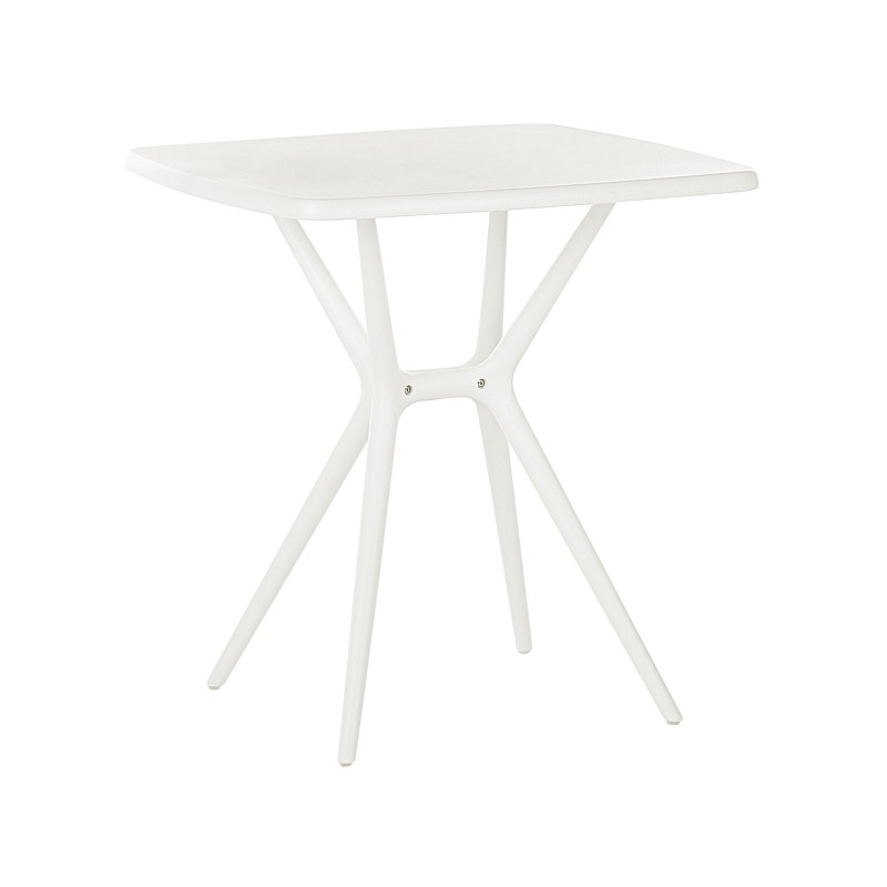 Stół ogrodowy SERSALE 70 cm 70 cm Biały Stół ogrodowy SERSALE 70 cm 70 cm Biały