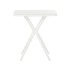 Stół ogrodowy SERSALE 70 cm 70 cm Biały Stół ogrodowy SERSALE 70 cm 70 cm Biały