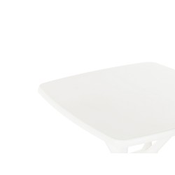 Stół ogrodowy SERSALE 70 cm 70 cm Biały Stół ogrodowy SERSALE 70 cm 70 cm Biały