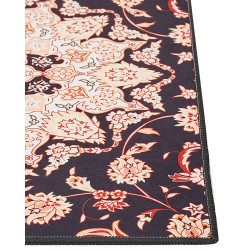 Dywan 80 x 300 cm czarno-beżowy ARITAS Dywan 80 x 300 cm czarno-beżowy ARITAS