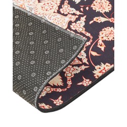 Dywan 80 x 300 cm czarno-beżowy ARITAS Dywan 80 x 300 cm czarno-beżowy ARITAS