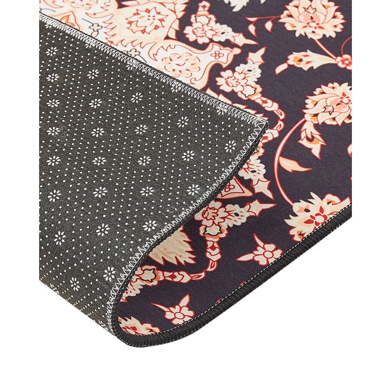 Dywan 80 x 300 cm czarno-beżowy ARITAS Dywan 80 x 300 cm czarno-beżowy ARITAS