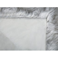 Narzuta na łóżko DELICE 200 x 220 cm Jasnoszary Narzuta na łóżko DELICE 200 x 220 cm Jasnoszary