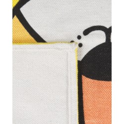Dywan dziecięcy bawełniany motyw tygrysa 60 x 90 cm żółty RANCHI Dywan dziecięcy bawełniany motyw tygrysa 60 x 90 cm żółty RANCHI