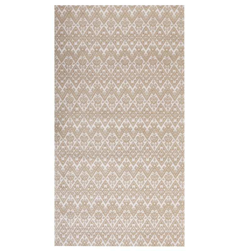 Dywan z juty 80 x 150 cm beżowy ATIMA Dywan z juty 80 x 150 cm beżowy ATIMA