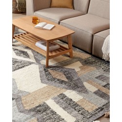 Dywan wełniany kilim 200 x 300 cm wielokolorowy AYGEZARD Dywan wełniany kilim 200 x 300 cm wielokolorowy AYGEZARD