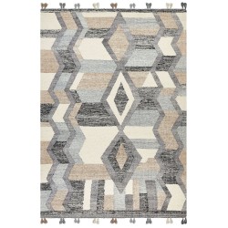 Dywan wełniany kilim 200 x 300 cm wielokolorowy AYGEZARD Dywan wełniany kilim 200 x 300 cm wielokolorowy AYGEZARD