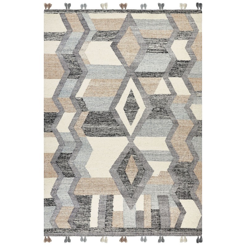 Dywan wełniany kilim 200 x 300 cm wielokolorowy AYGEZARD Dywan wełniany kilim 200 x 300 cm wielokolorowy AYGEZARD