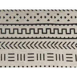 Koc PANVEL Bawełna 130 x 180 cm Biały Koc PANVEL Bawełna 130 x 180 cm Biały