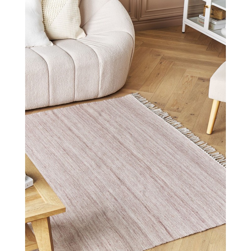 Dywan 160 x 230 cm jasnoczerwony MALHIA Dywan 160 x 230 cm jasnoczerwony MALHIA