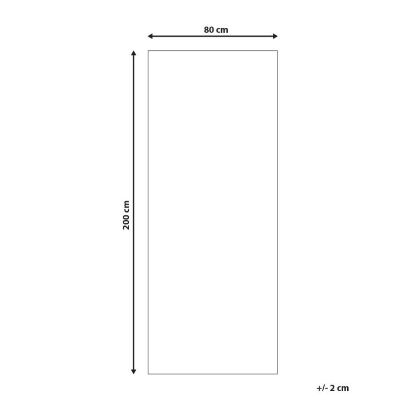 Dywan 80 x 200 cm granatowy CHARVAD Dywan 80 x 200 cm granatowy CHARVAD