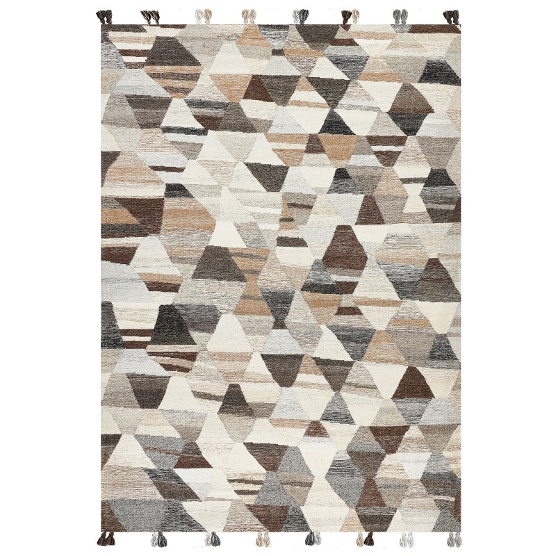 Dywan wełniany kilim 200 x 300 cm wielokolorowy ARGAVAND Dywan wełniany kilim 200 x 300 cm wielokolorowy ARGAVAND