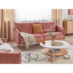 Koc YARSA Bawełna 125 x 150 cm Beżowy Koc YARSA Bawełna 125 x 150 cm Beżowy