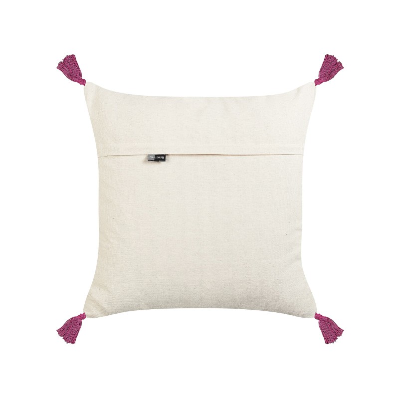 Poduszka dekoracyjna RAIGANJ Bawełna 50 x 50 cm Kolorowy Wzór abstrakcyjny Poduszka dekoracyjna RAIGANJ Bawełna 50 x 50 cm Kolorowy Wzór abstrakcyjny