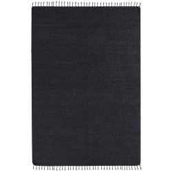 Dywan z juty 160 x 230 cm czarny SINANKOY Dywan z juty 160 x 230 cm czarny SINANKOY