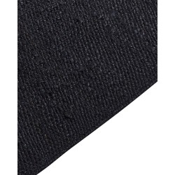 Dywan z juty 160 x 230 cm czarny SINANKOY Dywan z juty 160 x 230 cm czarny SINANKOY