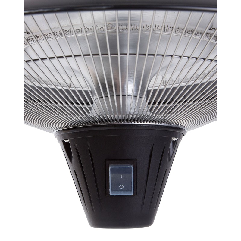 Promiennik na podczerwień wiszący KABA 1800 W Czarny Promiennik na podczerwień wiszący KABA 1800 W Czarny