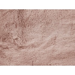 Koc CHAAB 200 x 220 cm Różowy Koc CHAAB 200 x 220 cm Różowy