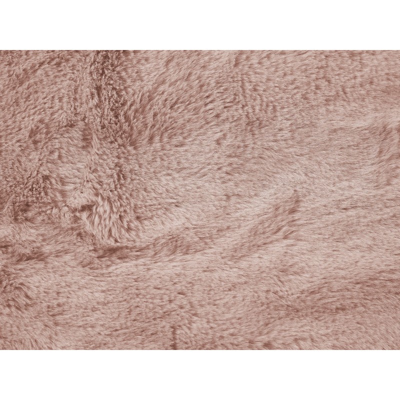 Koc CHAAB 200 x 220 cm Różowy Koc CHAAB 200 x 220 cm Różowy