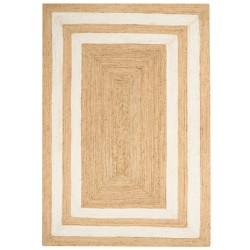 Dywan z juty 200 x 300 cm beżowy GEMEREK Dywan z juty 200 x 300 cm beżowy GEMEREK