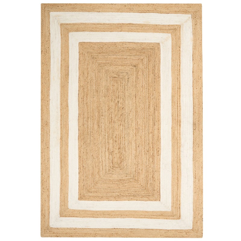 Dywan z juty 200 x 300 cm beżowy GEMEREK Dywan z juty 200 x 300 cm beżowy GEMEREK