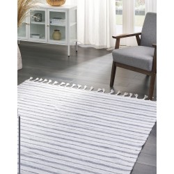 Dywan 160 x 230 cm złamana biel BADEMLI Dywan 160 x 230 cm złamana biel BADEMLI