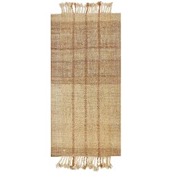 Dywan z juty 80 x 150 cm beżowy KARKIN Dywan z juty 80 x 150 cm beżowy KARKIN