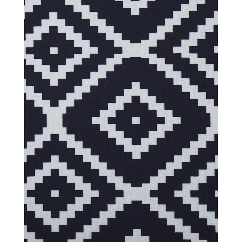 Dywan 60 x 200 cm czarno-biały KARUNGAL Dywan 60 x 200 cm czarno-biały KARUNGAL