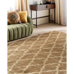 Dywan z juty 160 x 230 cm beżowy MERMER Dywan z juty 160 x 230 cm beżowy MERMER