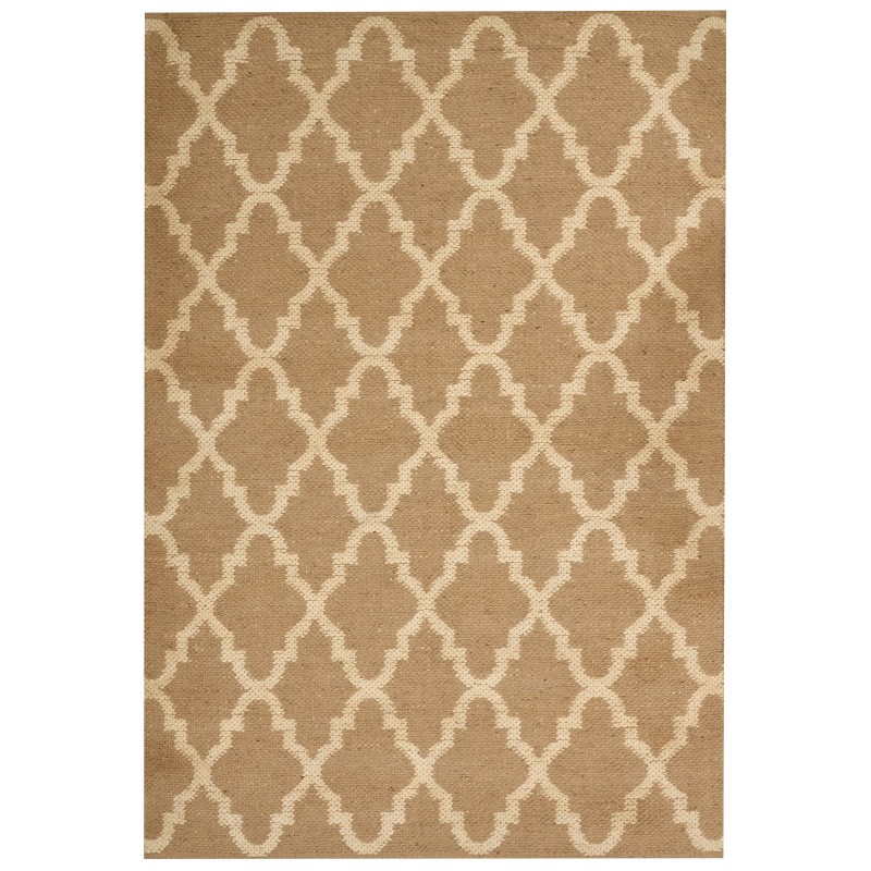 Dywan z juty 160 x 230 cm beżowy MERMER Dywan z juty 160 x 230 cm beżowy MERMER