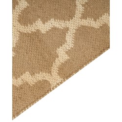 Dywan z juty 160 x 230 cm beżowy MERMER Dywan z juty 160 x 230 cm beżowy MERMER