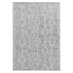 Dywan 140 x 200 cm szaro-beżowy EDREMIT Dywan 140 x 200 cm szaro-beżowy EDREMIT