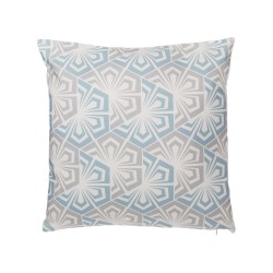 Zestaw 2 poduszek dekoracyjnych PRIMROSE 45 x 45 cm Błękitny Ikat Zestaw 2 poduszek dekoracyjnych PRIMROSE 45 x 45 cm Błękitny Ikat